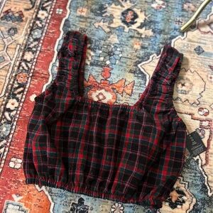 NWT Urban Outfitters Plaid Crop Top – Size S/M – NWT (New with Tags)